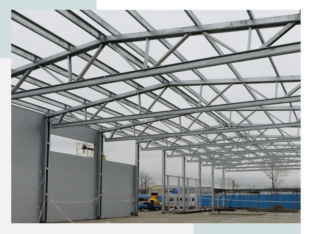 Строительство складов в Уссурийск от 619 руб. за м²