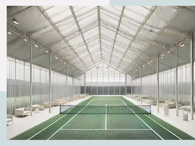 Строительство теннисных кортов в Уссурийске