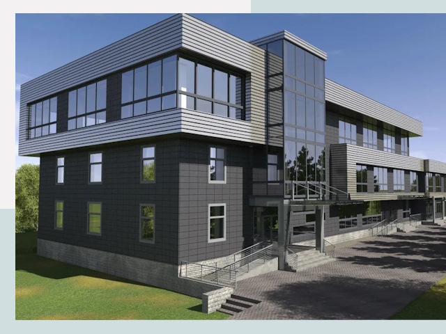 Административные здания в Уссурийске