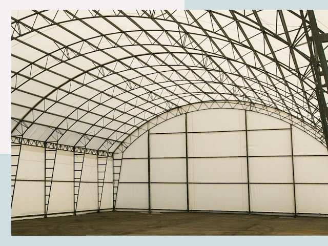 Арочные ангары от 619 руб. в Уссурийск и Приморский край