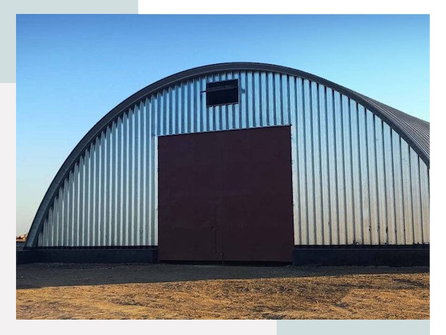 Арочные ангары в Уссурийске