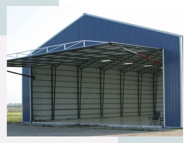 Прямо стенные ангары в Уссурийске