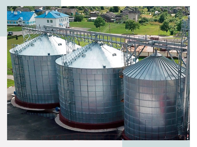 Металлические силосы в Уссурийске