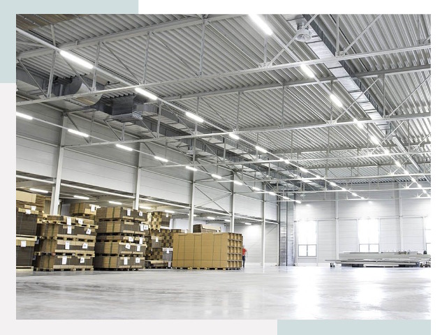 Освещение ангаров в Уссурийске