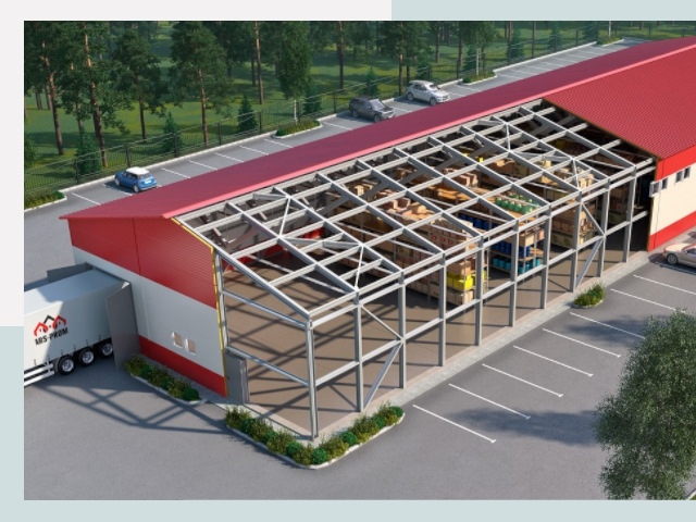 Проектирование ангаров в Уссурийске от 619 руб.